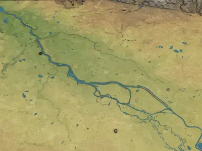 Wroclaw - Topography Terrain 3D City 3D Model Pack