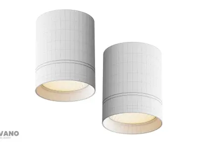 Orlo Ceiling Light 3D model