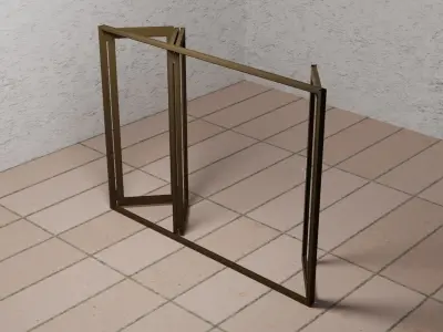ALUMINUM FOLDING DOOR 3D model