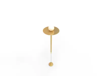 Nodes Pendant Light by Kelly Wearstler - Burnished Brass 3D model