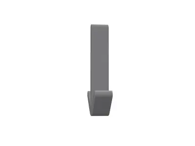 3d arrow down Low-poly 3D model