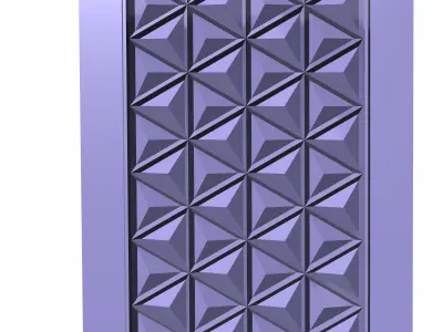 decorative engraved panel and door 004 for 3d print and cnc  3D print model