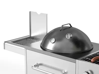 Barbecue 25 3D model