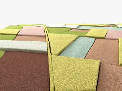 Florian Pucher land carpet 3D model
