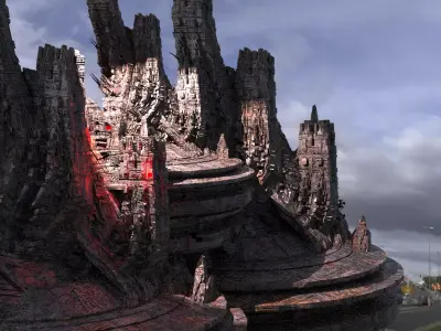 Mars Storm Tech Monolith 3 3D model