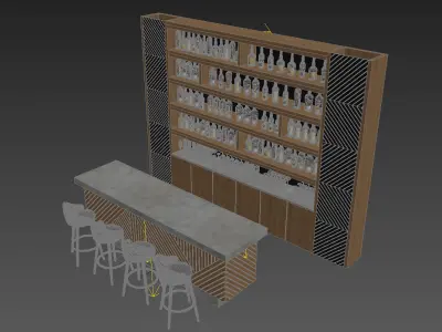 Bar Collection 9 3D model
