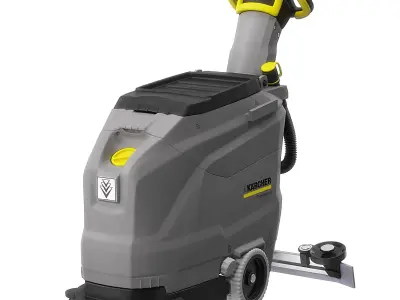WALK-BEHIND FLOOR SCRUBBER BD 4325 C Bp 3D model