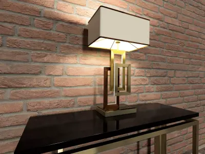 Table Lamp Edge Collection - OASIS 3D model