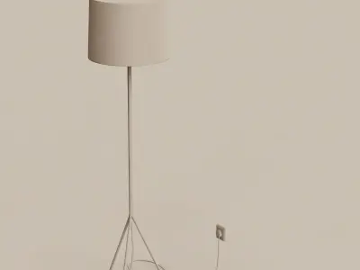 Stand Lamp 3D model buy