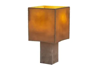 Rustic Minimalist Table Lamp 3D model