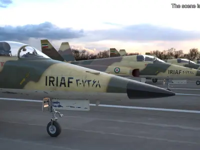  Iranian Aircraft HESA Saeqeh without Arm 