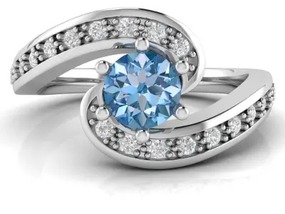 Tension engagement ring 3D print model