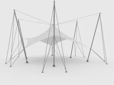 Membrane Tensile 2 3D model