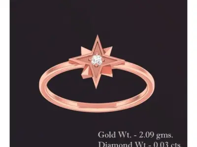Women Ring 3D print model 119