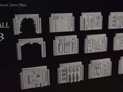 RUIN - ACTION BOARDING - KILL TEAM 3D print model