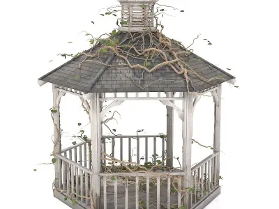 old gazebo 3D model