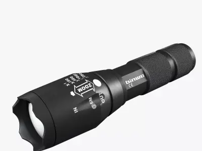 Flashlight 3D model by alexsoft