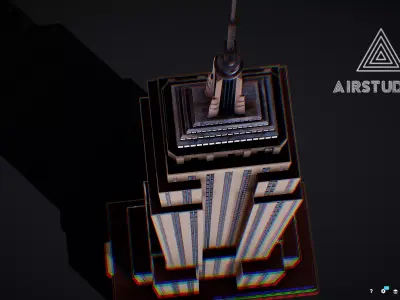 Empire State Building 3D model