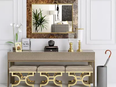 Katherine Pooley Credenza Bufetera 3D model