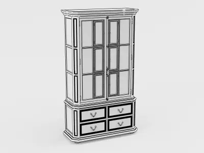 Classic Cup Board  3D model purchase