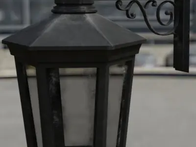 Lantern 3D model 7