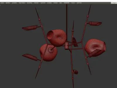 TEAM ANXIETY 2 Low-poly 3D model
