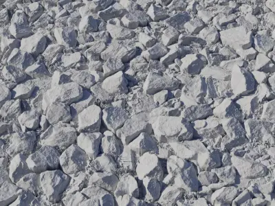 Rubble Stones Ground Texture Texture