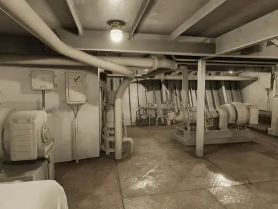  Vessel Engine Compartment 