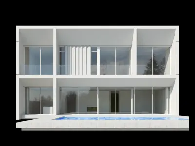 Modern Villa Design 010 3D model