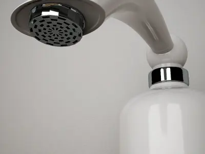 Faucet two faucets 3D model