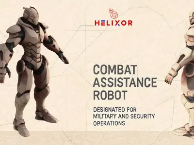 Helixor Low-poly 3D model