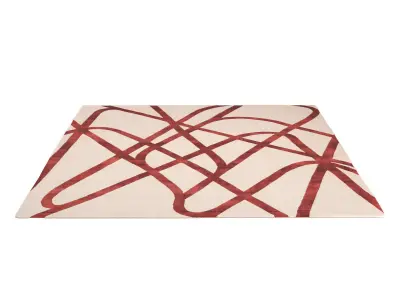 Farrah Ruby  rug 3D model