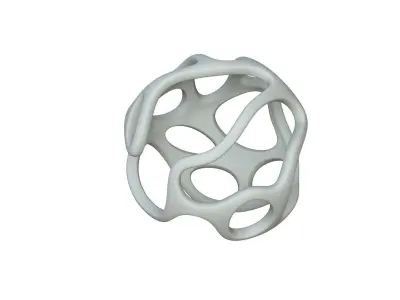 SciFi Cube Object No 38367 Low Poly Shape Texture