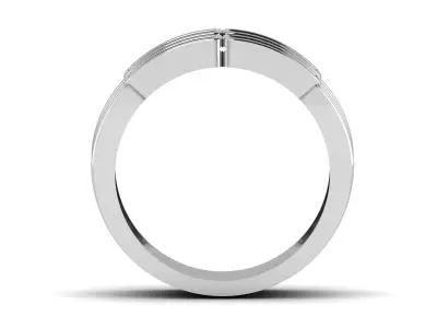 Diamond Ring For Women 3d Print Model 3D print model 46