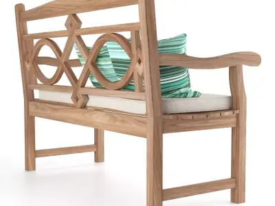 CHELSEA BENCH 3D model