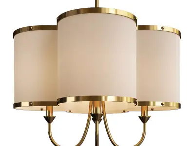 CLOVER CHANDELIER Low-poly 3D model