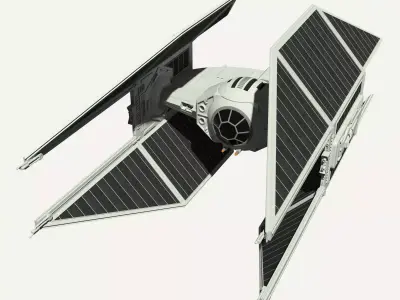 TIE Avenger 3D model