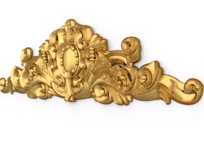 carved classic decorative ornament cnc 3d printing stl 55 3D print model purchase