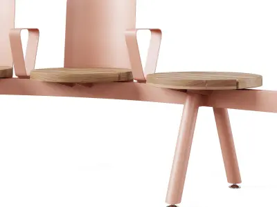 Park benches Morse by mmcite 3D model