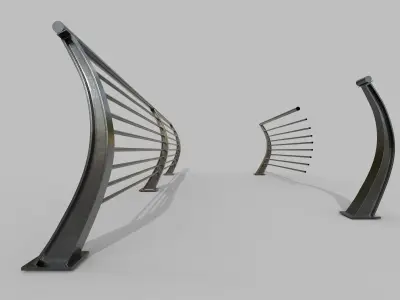 Barriers 3D model