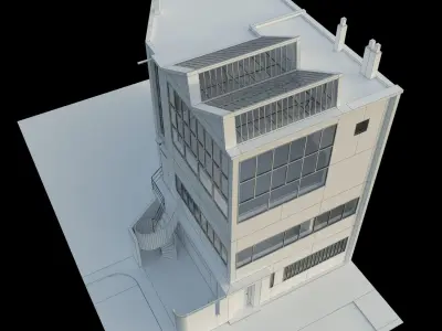 1922y Maison atelier Ozenfant 3D model