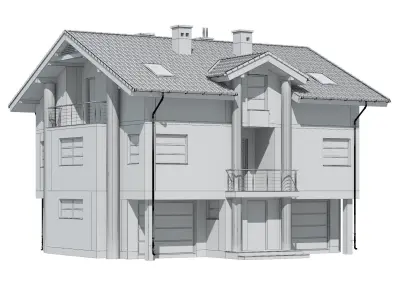 cottage 011 3D model