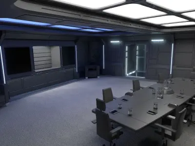 Starship Conference Room B 3D model