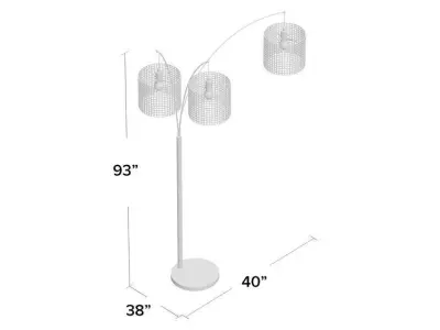 Tree Floor Lamp 3D model