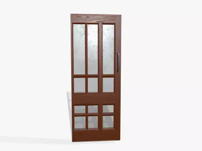 Door R Low-poly 3D model