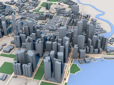 Singapore Country in Asia 3D model