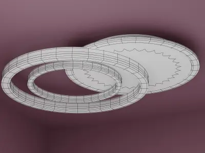 Modern lamp 3D model get