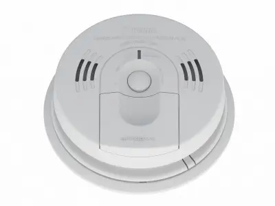 Smoke Detector 3D model
