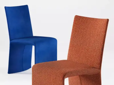 Ketch pair of chairs 3D model