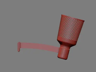 Chandelier Lamp modular E-14 3d print 3D print model